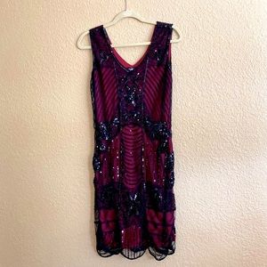 1920’s Inspired, Sequined Dress